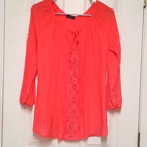 Women's loose fit size medium, orange